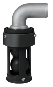 6" Primary Cut-off Valve - stainless steel