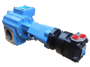 4" Ranger Pump with packed gland & Hyd Motor.