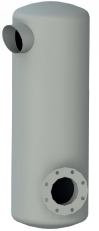 6" Carbon Steel Silencer (flow 840 - 2724 m3/h)